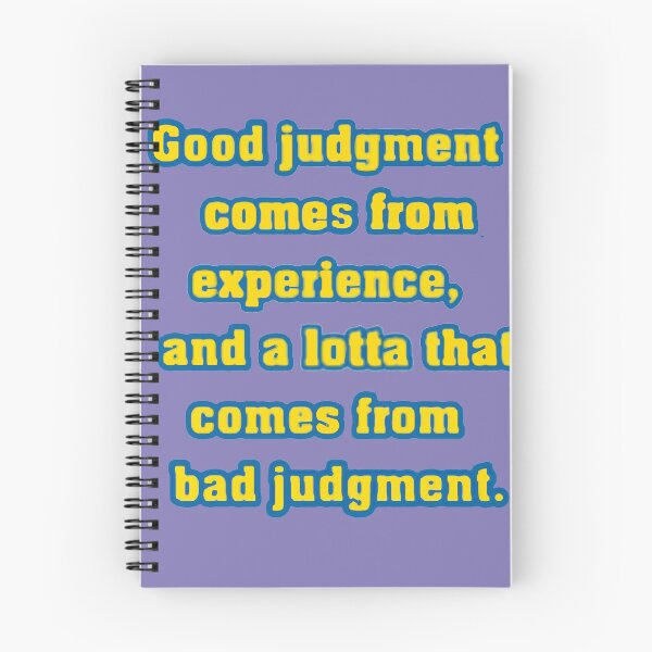 Item preview, Good Judgement designed and sold by SwampfoxDesign.