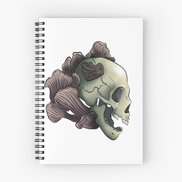 Item preview, Reliquia de Calavera con Hongos designed and sold by OneFishArt.