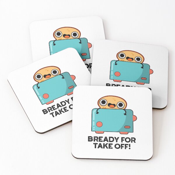 Item preview, Bready For Take Off Funny Toast Puns  designed and sold by punnybone.