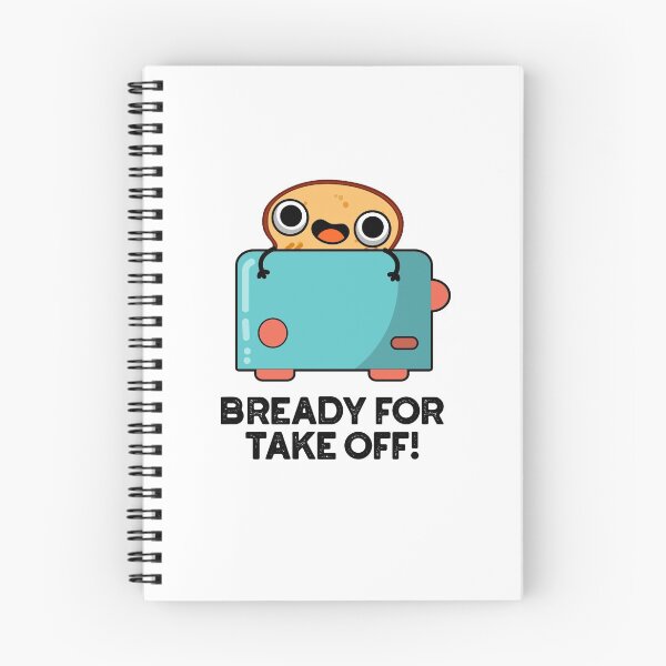 Item preview, Bready For Take Off Funny Toast Puns  designed and sold by punnybone.