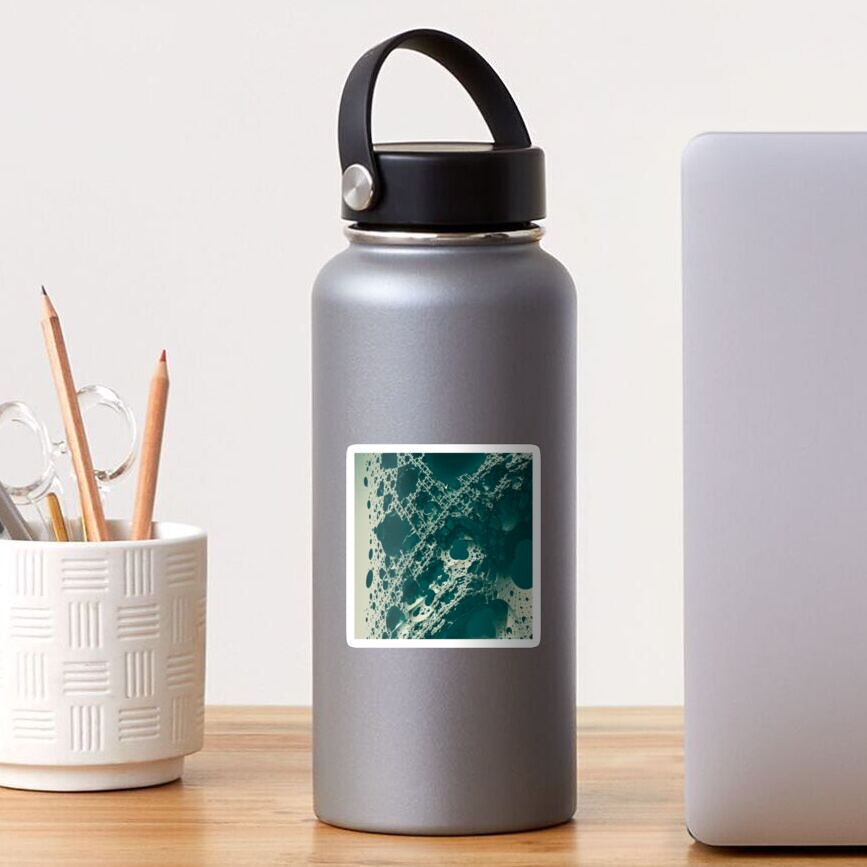 Abstract fractal Sticker