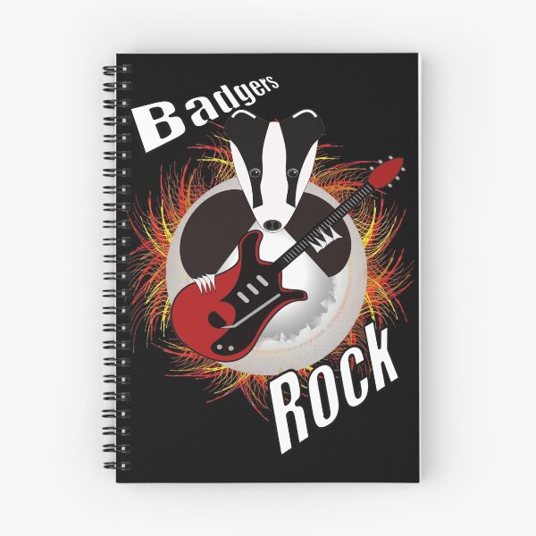 Item preview, Badgers rock with text designed and sold by sjbaldwin.