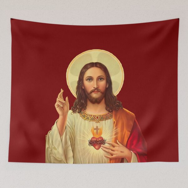 Item preview, Sacred Heart of Jesus - II (transparent background design) designed and sold by Brasilia.