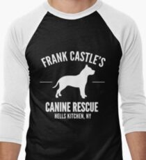 Frank Castle - Dog Rescue Men's Baseball ¾ T-Shirt