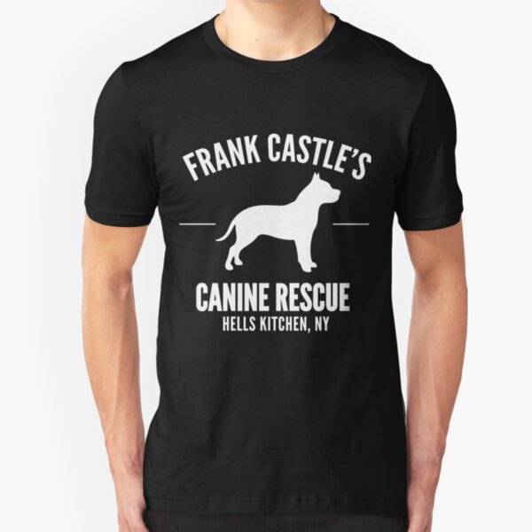 Frank Castle - Dog Rescue Slim Fit T-Shirt