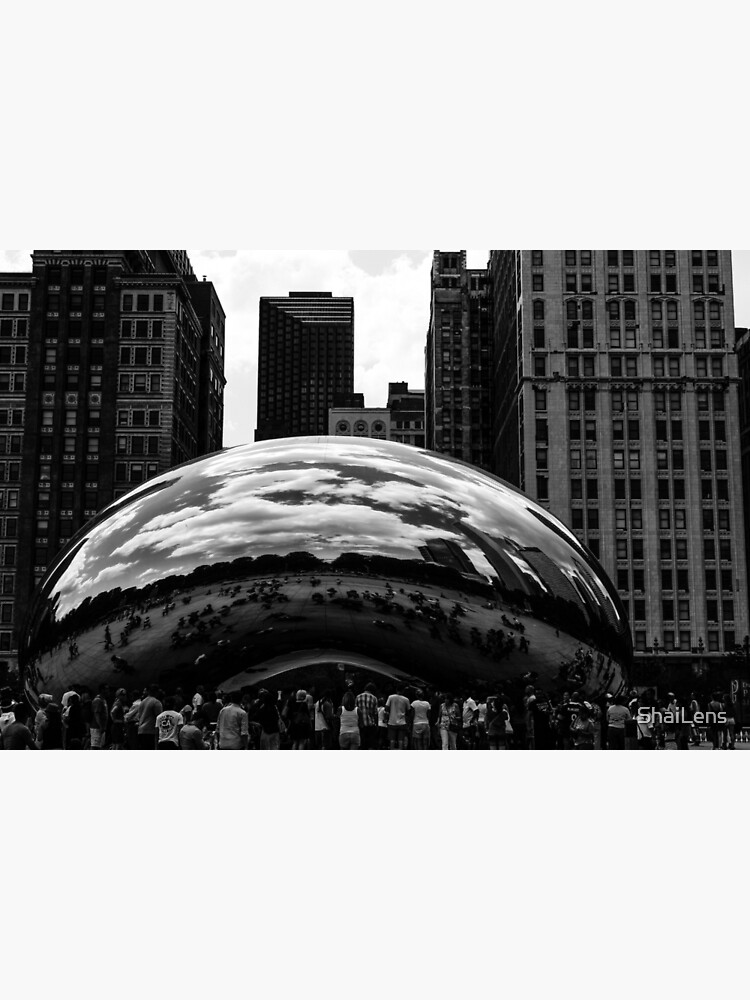 "Chicago Bean" Poster by ShaiLens Redbubble