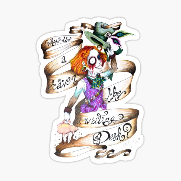 Hatter Sticker
