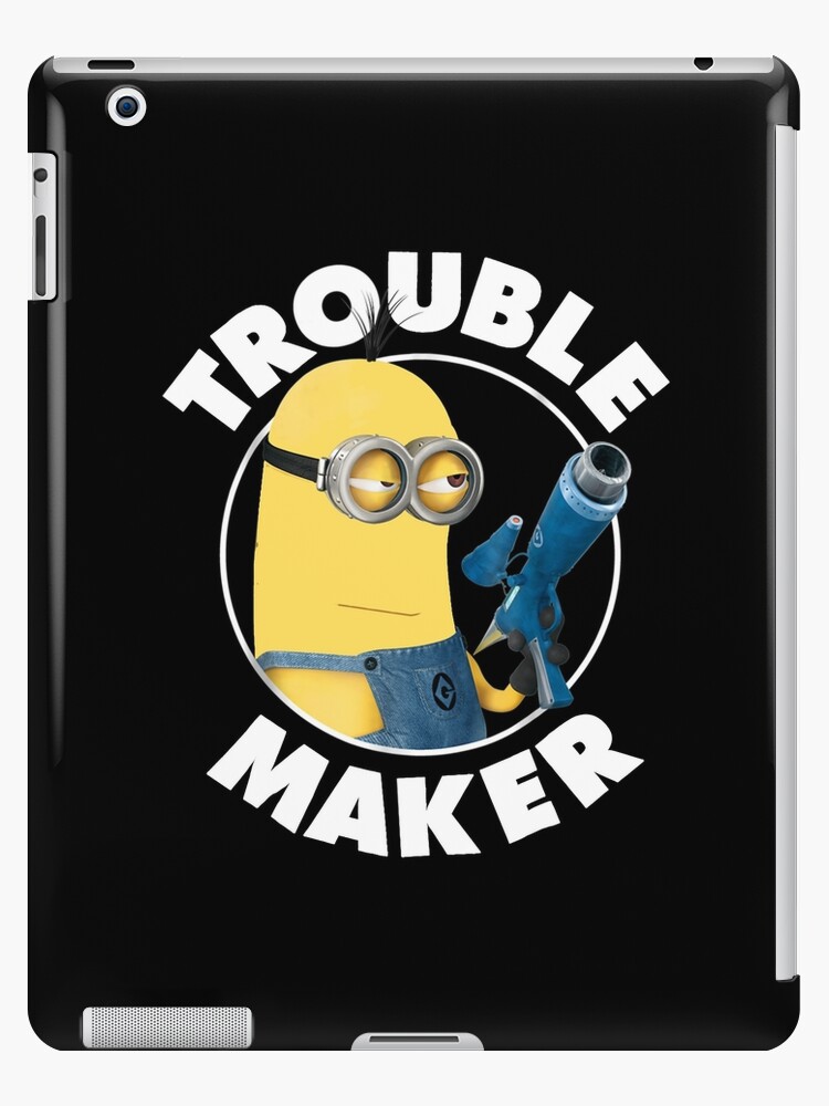 Gru pointing a gun iPad Case & Skin for Sale by HangLooseDraft