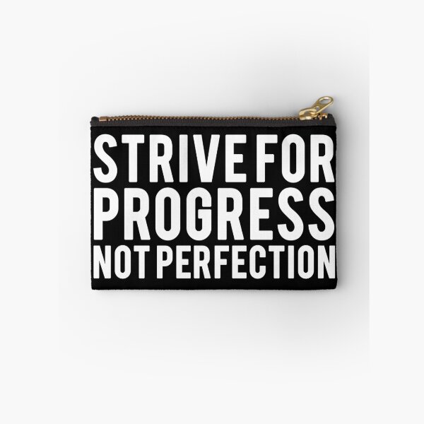 Item preview, Strive For Progress Not Perfection - Motivational Mindset designed and sold by CWolff.