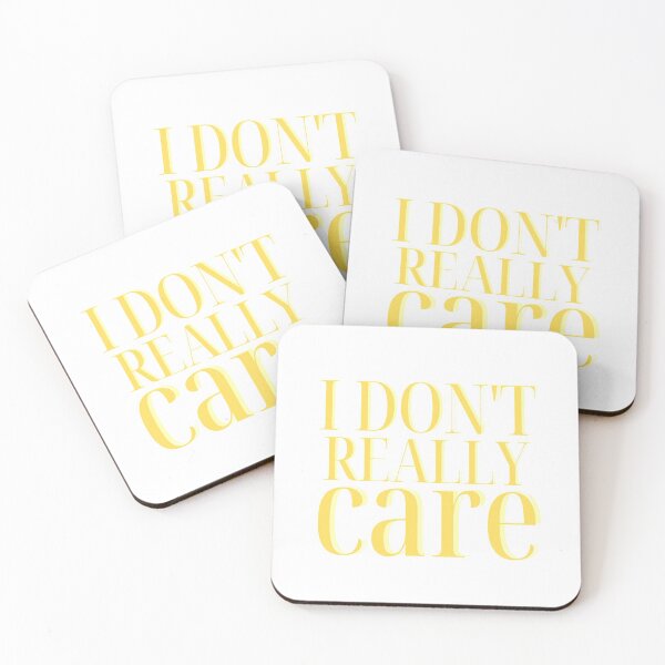Item preview, I  Don't Really Care designed and sold by FabulousCL.