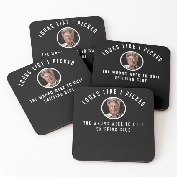 Item preview, I picked the wrong week to quit sniffing glue  designed and sold by AvisFeest.