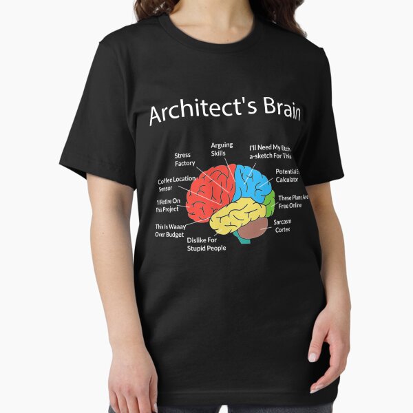 Item preview, Funny Architect's Brain Architecture Students Gifts designed and sold by AvisFeest.