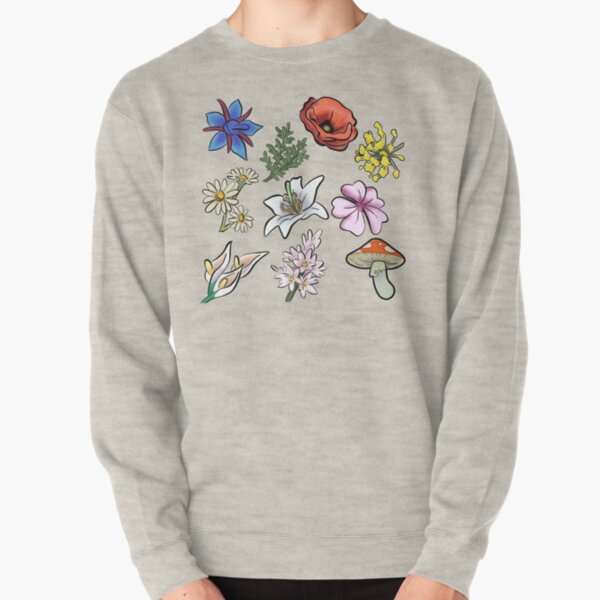SpiritFarer Spirit Flower Pack Pullover Sweatshirt