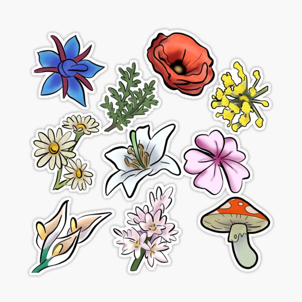 Stanley Stickers Flowers Decals Sheets Stanley Accessories 
