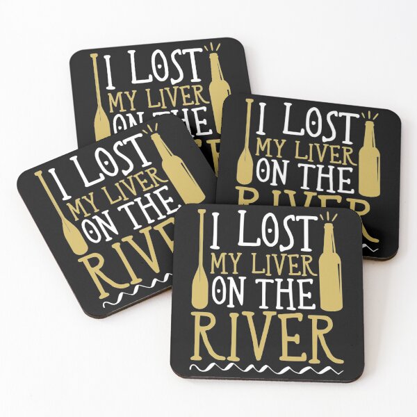 Item preview, Canoe Funny Drinking I Lost My Liver On The River  designed and sold by AvisFeest.