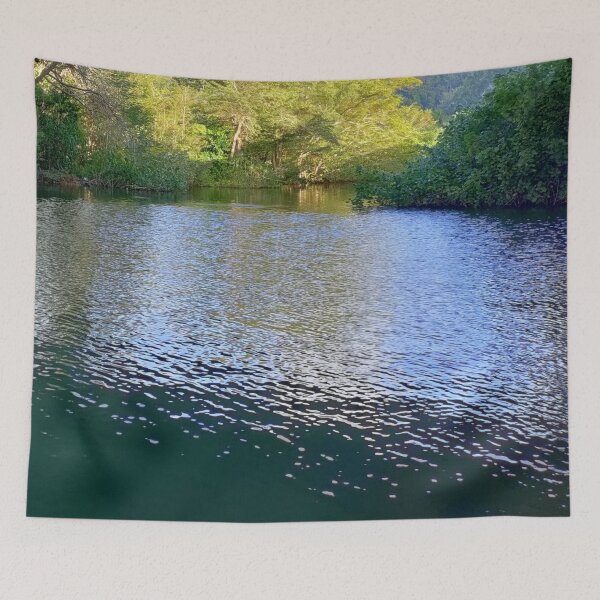 Item preview, turquoise river designed and sold by DLAJOHN.