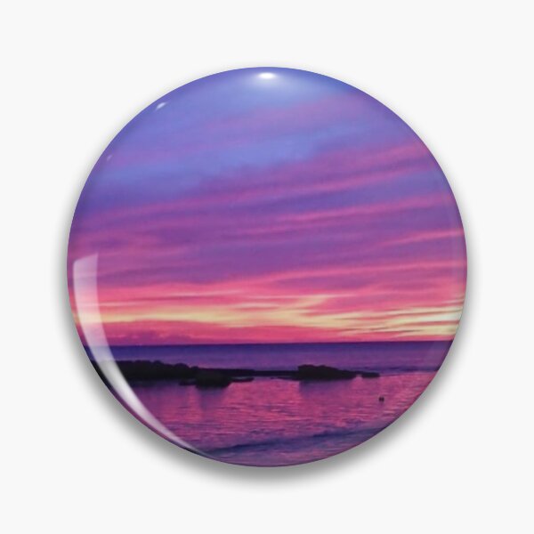 Item preview, Pink and Purple Hawaiian sunset designed and sold by Tati Tamura.