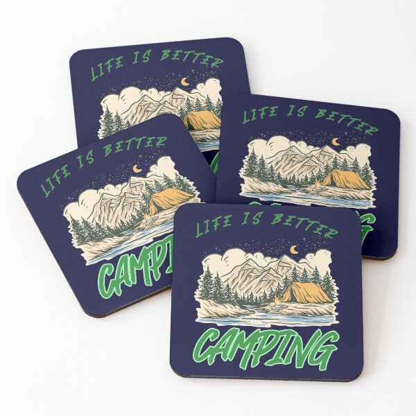 Item preview, Life is Better Camping designed and sold by alancrapopod.