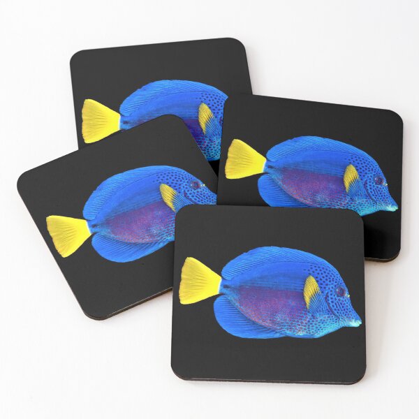 Item preview, tropical fish, blue and yellow designed and sold by hoober24.