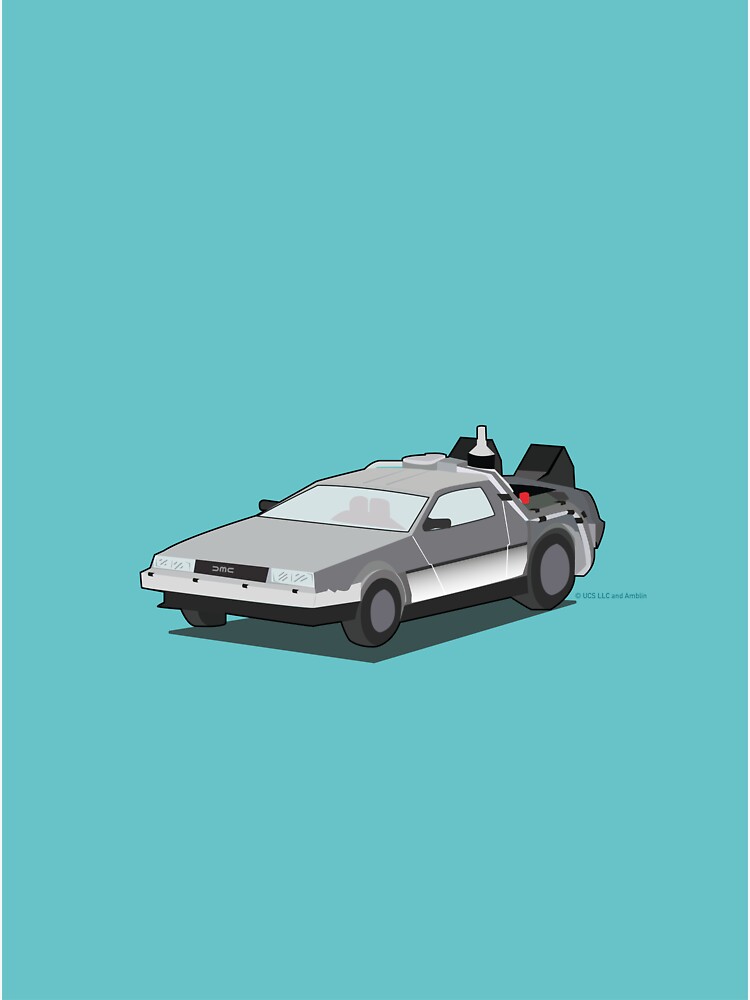 "Marty's Car" Sticker for Sale by DLongfoot01 Redbubble
