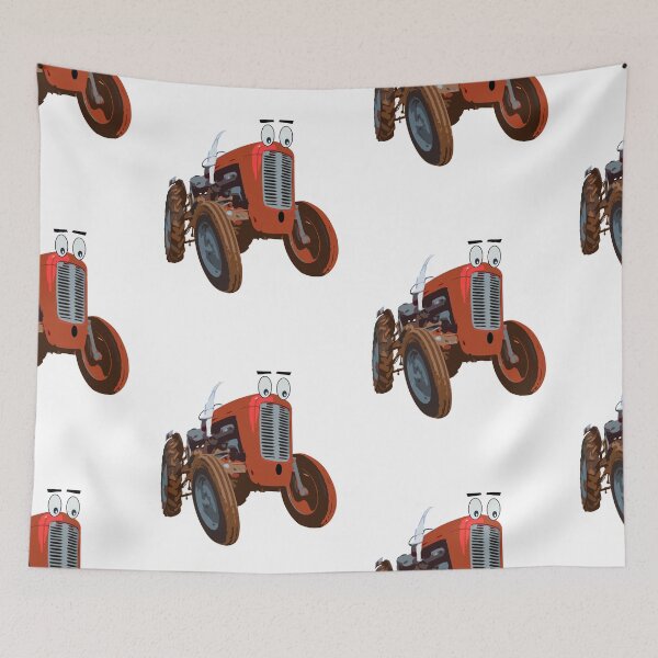 Item preview, Happy 8th Birthday Tractor design designed and sold by SEADOGPRINTS.