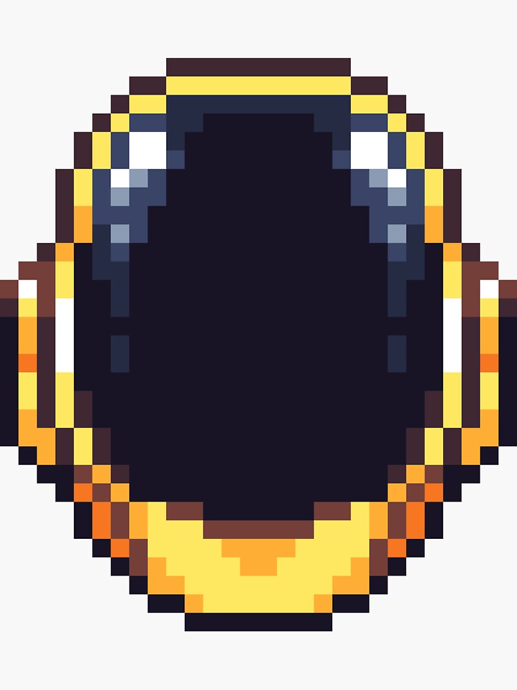 Thumbnail 3 of 3, Sticker, Daft Pixel Punk - Guy designed and sold by Cryptzel.