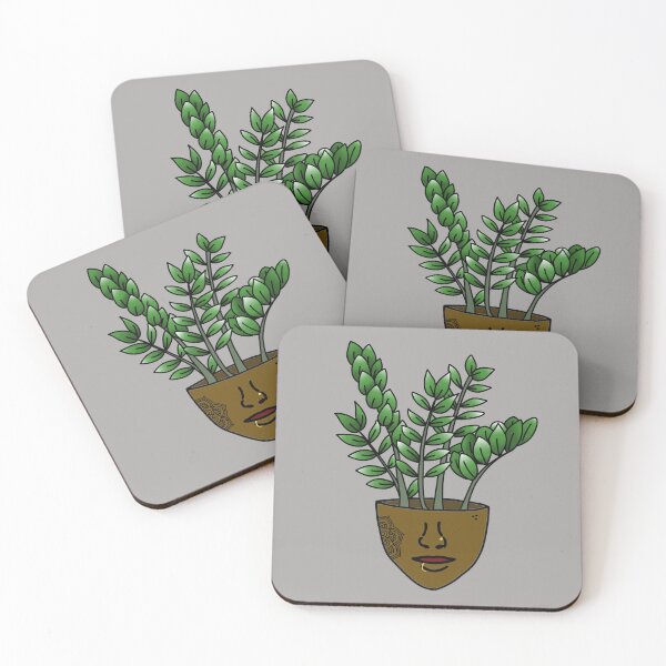 Item preview, PlantLover, ZZ Plant Person With Face Tattoos designed and sold by 10pmCreations.