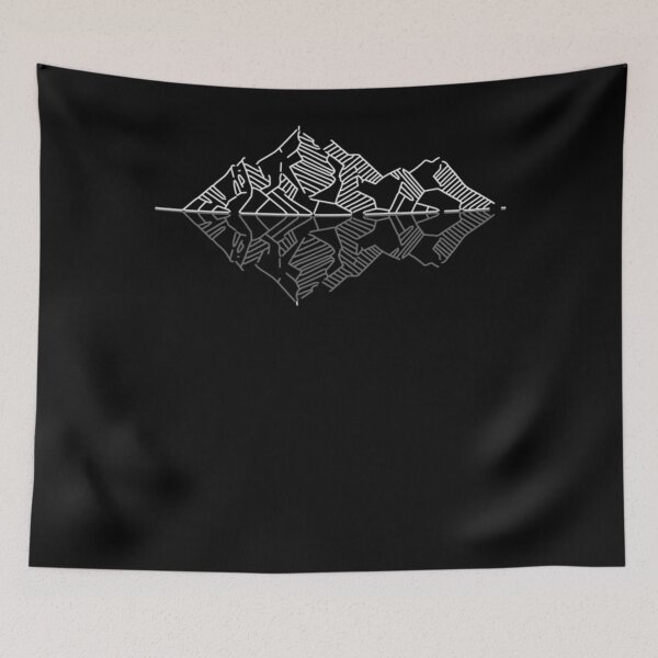 Item preview, Mountain range 1 (white) Long  designed and sold by AvisFeest.