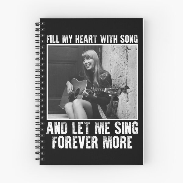 Item preview, Fill My Heart With Song And Let Me Sing Forever More Joni Mitchell designed and sold by LindaGraham.