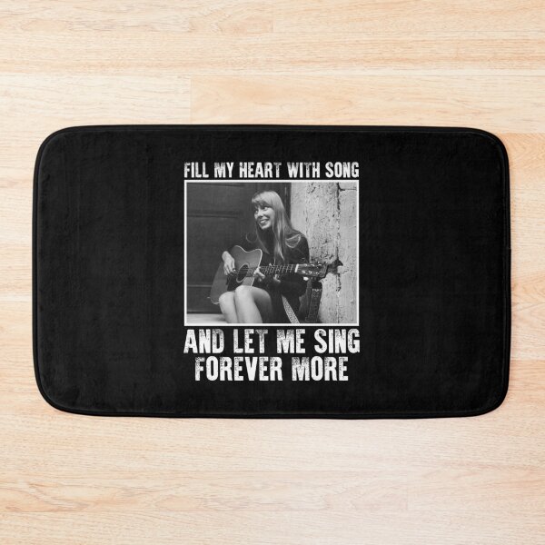 Item preview, Fill My Heart With Song And Let Me Sing Forever More Joni Mitchell designed and sold by LindaGraham.
