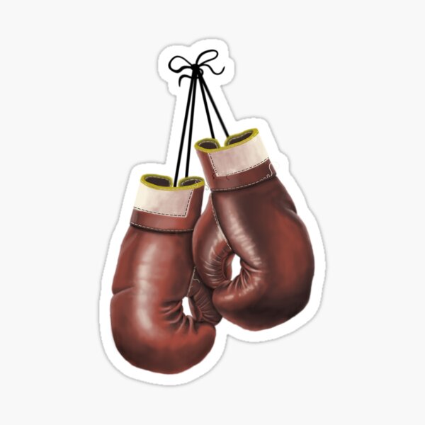 "Boxing Gloves" Sticker by Artsomesauce Redbubble