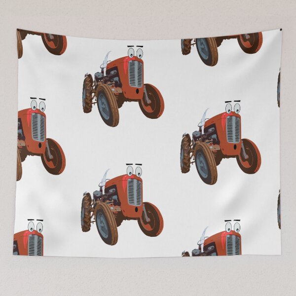Item preview, Happy 7th Birthday Tractor design designed and sold by SEADOGPRINTS.