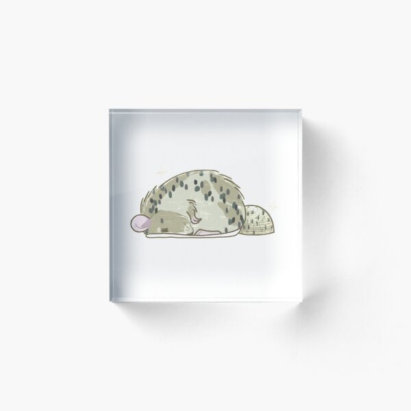 GemRats - Dalmatian Stone Acrylic Block