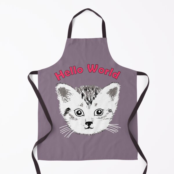 Item preview, Hello World Kitten designed and sold by denip.