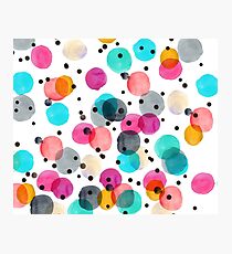 Festive Dots Photographic Print