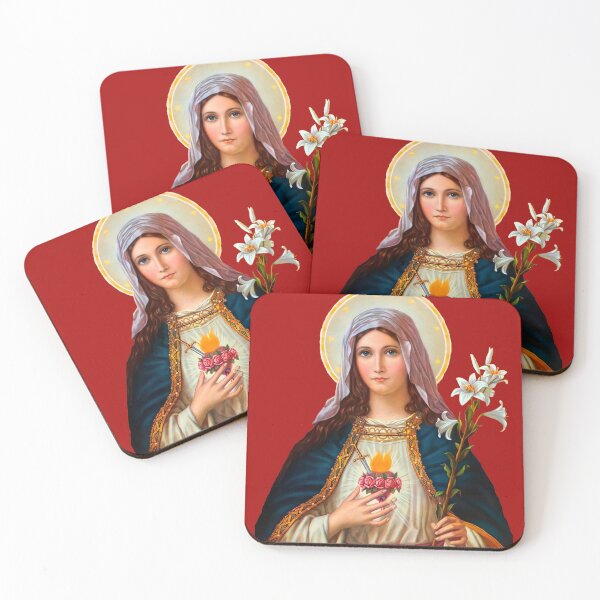 Item preview, Immaculate Heart of Mary - II (transparent background design) designed and sold by Brasilia.