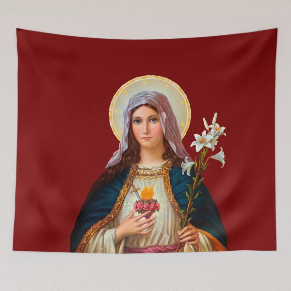 Item preview, Immaculate Heart of Mary - II (transparent background design) designed and sold by Brasilia.