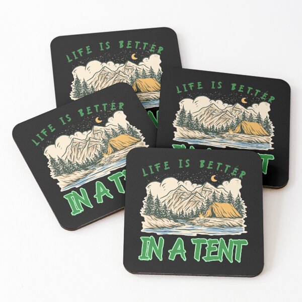 Item preview, Life is Better In A Tent designed and sold by alancrapopod.
