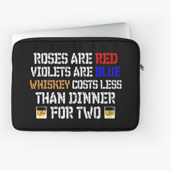 Item preview, Roses are red whiskey costs less funny Valentines singles day  designed and sold by pearlindustries.