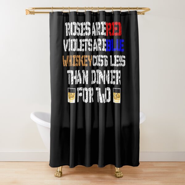 Item preview, Roses are red whiskey costs less funny Valentines singles day  designed and sold by pearlindustries.