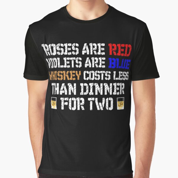 Item preview, Roses are red whiskey costs less funny Valentines singles day  designed and sold by pearlindustries.