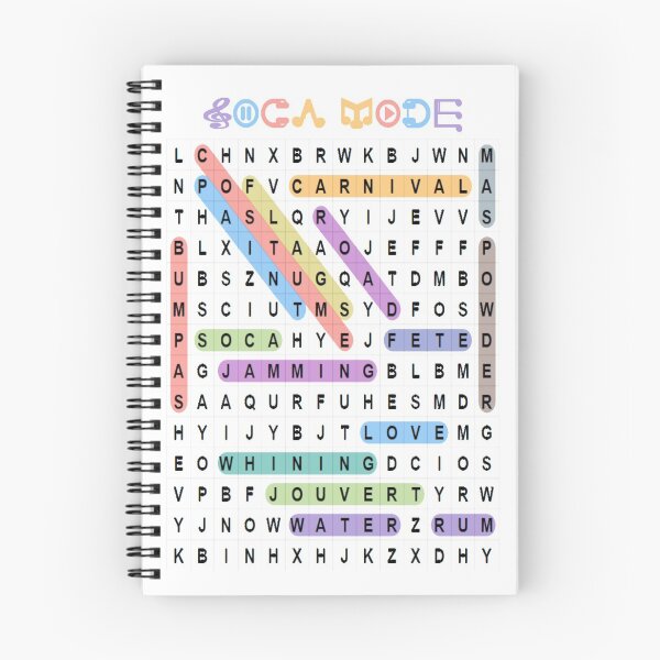 Item preview, Soca Music - Caribbean Festival Cross Word Puzzle - Soca Mode designed and sold by Soca-Mode.