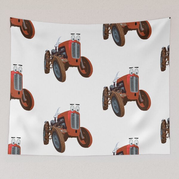 Item preview, Happy 6th Birthday Tractor design designed and sold by SEADOGPRINTS.