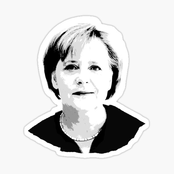 Angela Merkel Sticker