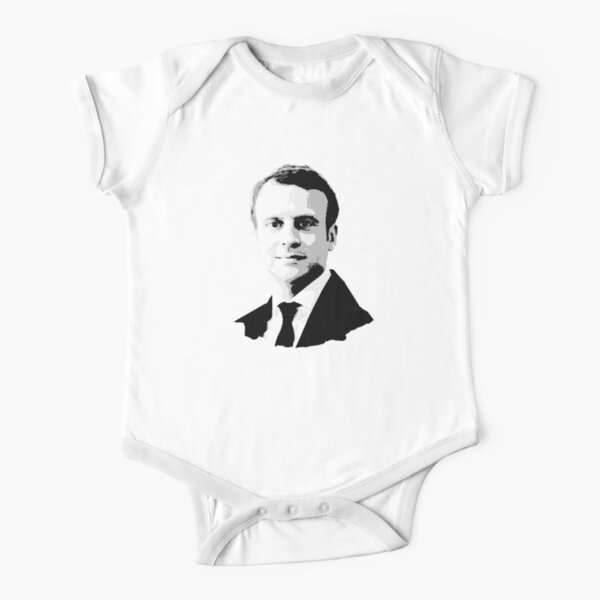 Bodies Bebe Manches Courtes Sur Le Theme Emmanuel Macron Redbubble