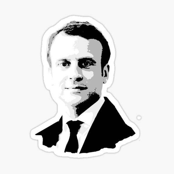 Emmanuel Macron Sticker
