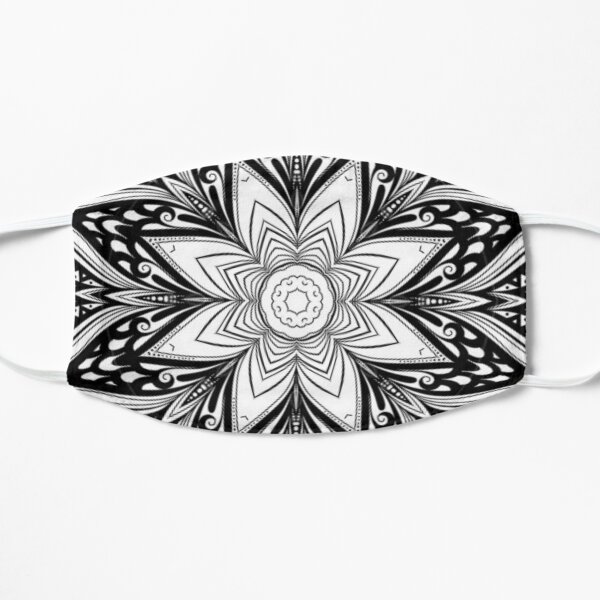 Star Feathers Flat Mask