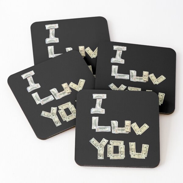 Item preview, Words Out Of Money ( I Luv You )  designed and sold by zrvby.