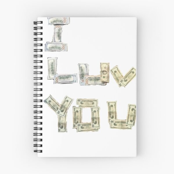 Item preview, Words Out Of Money ( I Luv You )  designed and sold by zrvby.