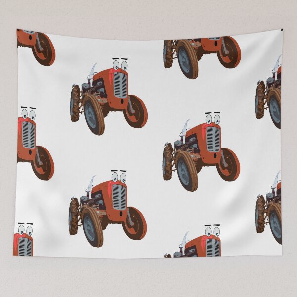 Item preview, Happy 4th Birthday Tractor design designed and sold by SEADOGPRINTS.